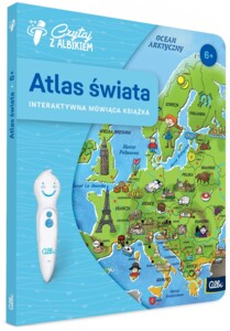 Czytaj z Albikiem. Atlas świata