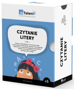 mTalent. Czytanie. Litery (5+)