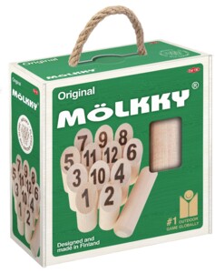 Kręgle Molkky Go drewniane