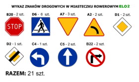 Znaki ELO 2 – 21 szt.