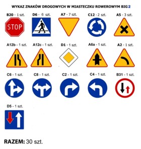 Znaki BIG 2 – 30 szt.