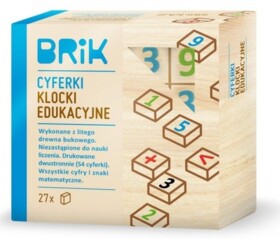 Klocki edukacyjne cyferki